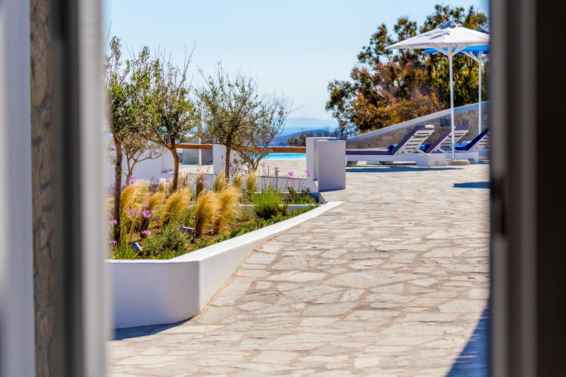 Agnandi Cielo Villa Турлос Екстериор снимка