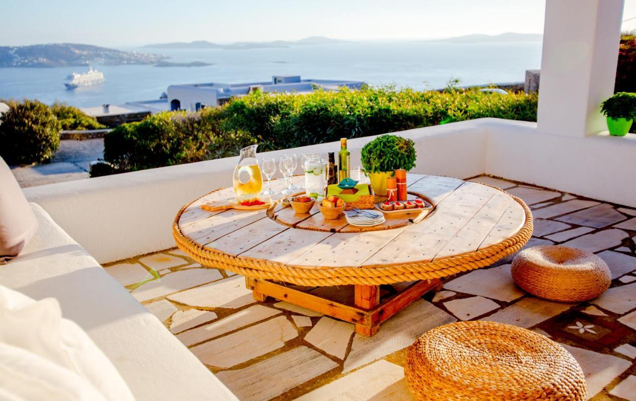 Agnandi Cielo Villa Турлос Екстериор снимка